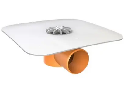 Balkonová vpusť TOPWET TWB 50 PVC V