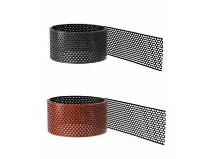 Bramac větrací pás okapní 100mm ALU červená/černá (5bm/role)