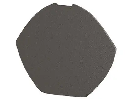 Betonpres Exclusiv hřebenová ucpávka beton hladká břidlicově černá