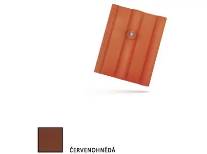 Bramac Classic Protector Plus hromosvodová taška červenohnědá