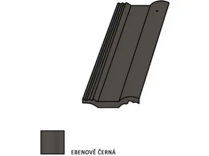 Bramac classic Protector Plus taška půlená ebenově černá