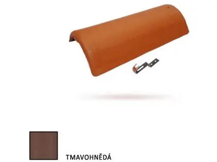 Bramac EU Protecor Plus hřebenáč s příchytkou tmavě hnědá