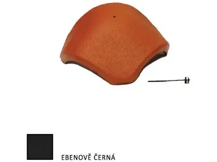 Bramac EU rozdělovací hřebenáč s vrutem Protector ebenově černá