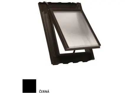 Střešní vikýř Speciál 500x600mm Bramac AT, KM Beta černá