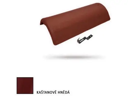 Bramac EU STAR hřebenáč s příchytkou kaštanová