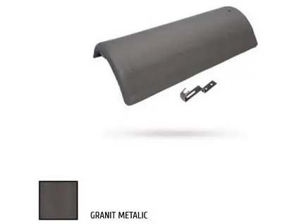 Bramac EU STAR hřebenáč s příchytkou granit metalic