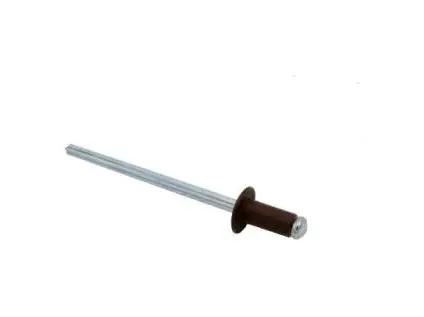 Nýt 4x8 AL/ST RAL 8019 tmavě hnědý