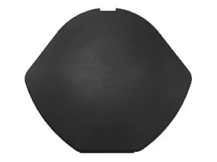 KMB BETA BRILIANT hřebenová ucpávka hladká černá