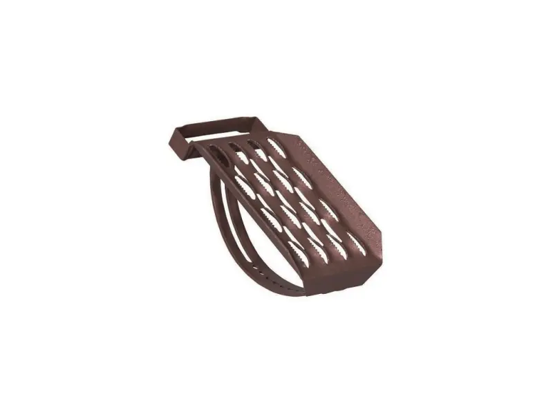 Nášlap tašky tmavě hnědá