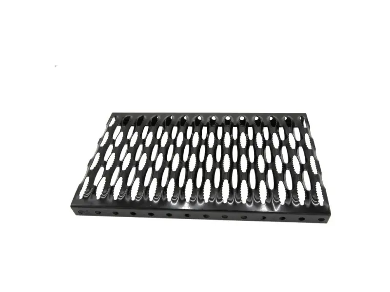 Stoupací plošina rošt 420x250 černá