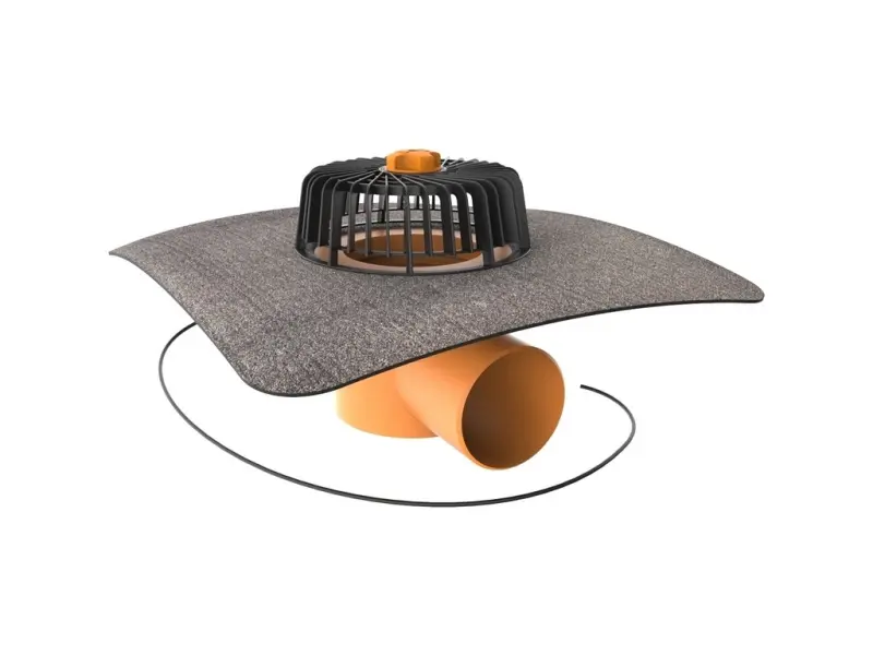 Střešní vpusť TOPWET TWE 110 BIT V