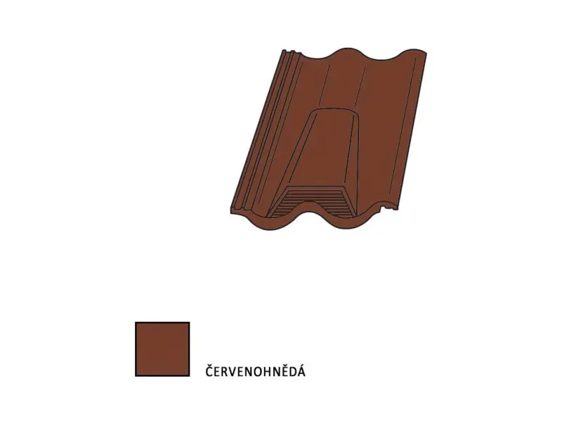 Bramac MAX odvětrávací taška protector červeno hnědá