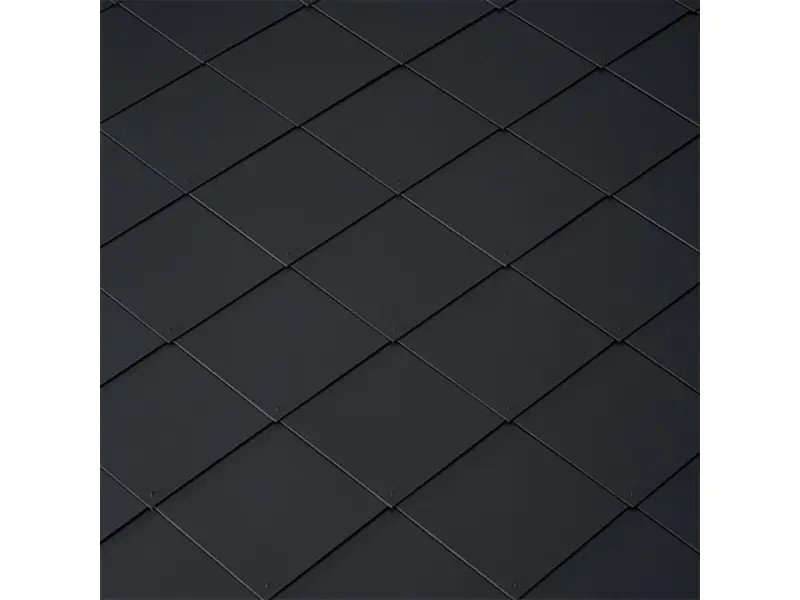 Eternit CEDRAL šablona hladká 400x400 mm modročerná