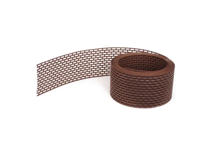 Bramac větrací pás okapní 80mm tmavě hnědá