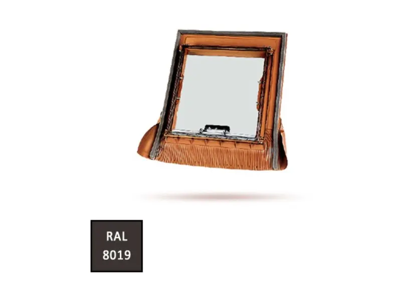 Bramac Luminex UNI 70,5x76,5 tmavě hnědá