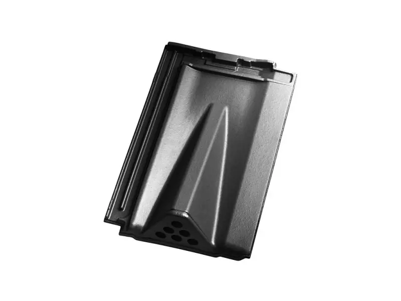 Tondach Stodo 12 posuvná větrací břidlicově černá glazura