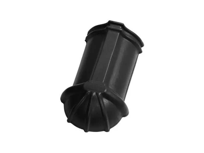 Tondach Hranice ukončení hřebenáče 21 cm dlouhé černá engoba