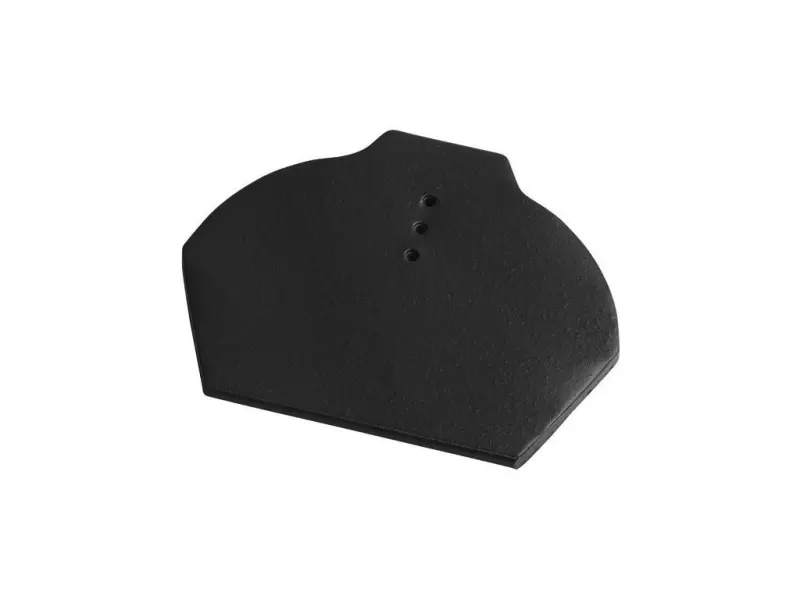 Tondach Hranice ukončení hřebenáče 21 cm spodní černá engoba