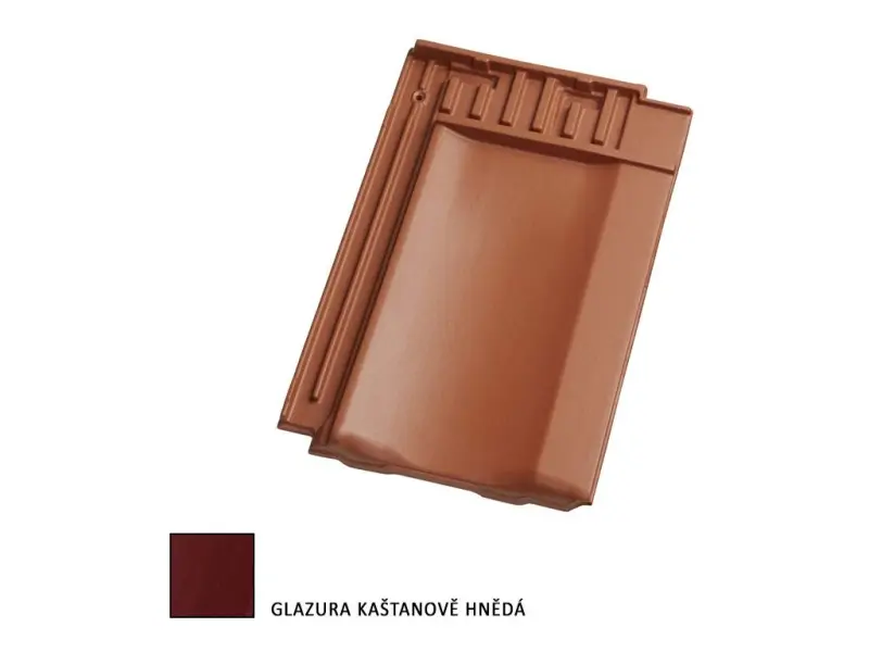 Tondach Stodo 12 PPH nová kaštanová glazura