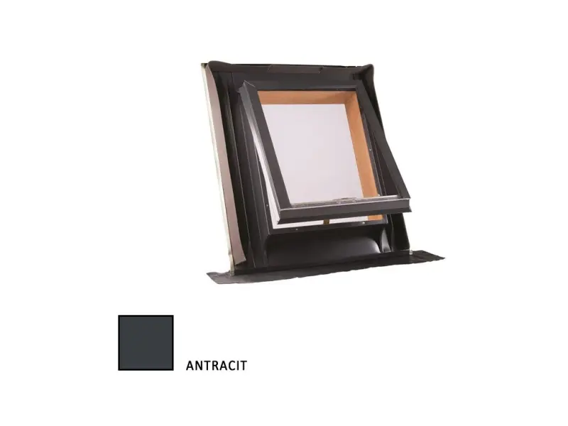 Střešní vikýř UNI profilovaná krytina 600x600mm antracit