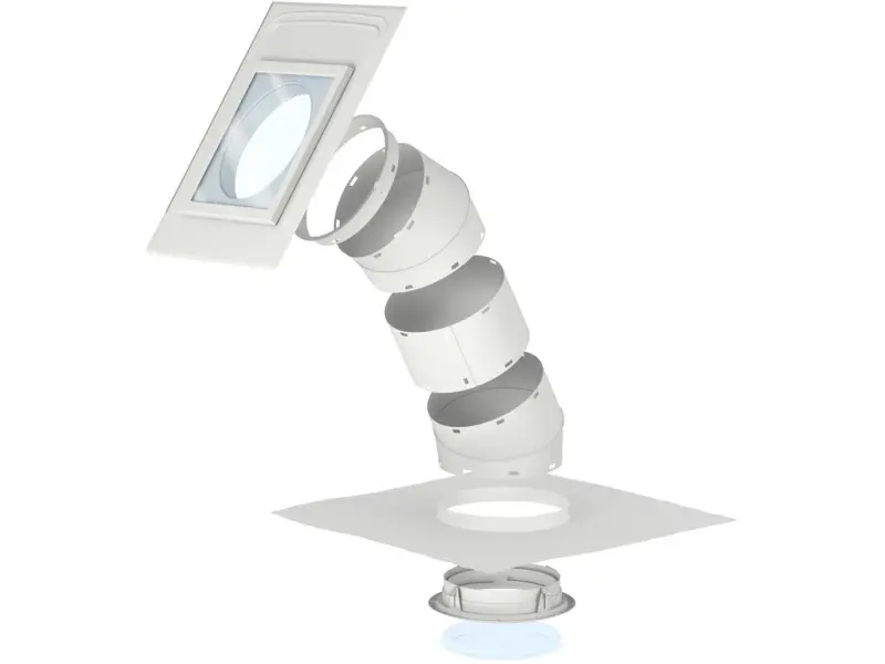 Světlovod s pevným tubusem VELUX TCR pro ploché střechy, 35 cm TLR 0K14 2010