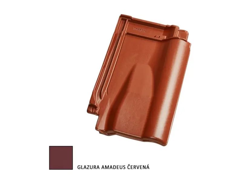 Tondach Samba větrací glazura Amadeus červená