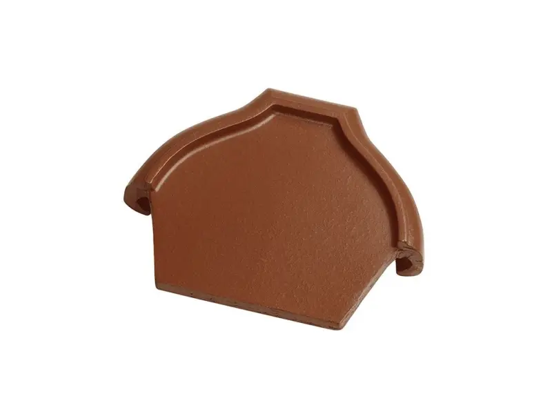 Tondach HR ukončení hřebenáče š.21 vrchní hnědá engoba