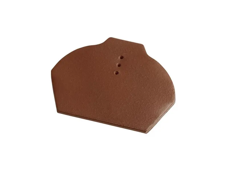 Tondach HR ukončení hřebenáče š.21 spodní hnědá engoba