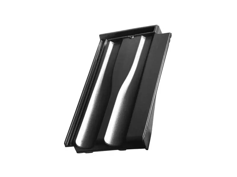 Tondach Hranice 11 posuvná pravá Amadeus černá glazura