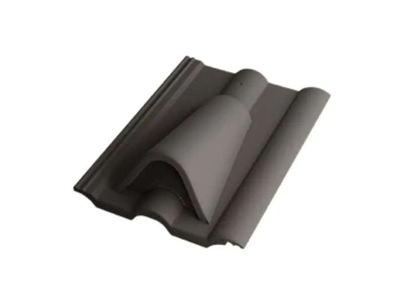 Betonpres Optimal tvarovka odvětrávací břidlicově černá