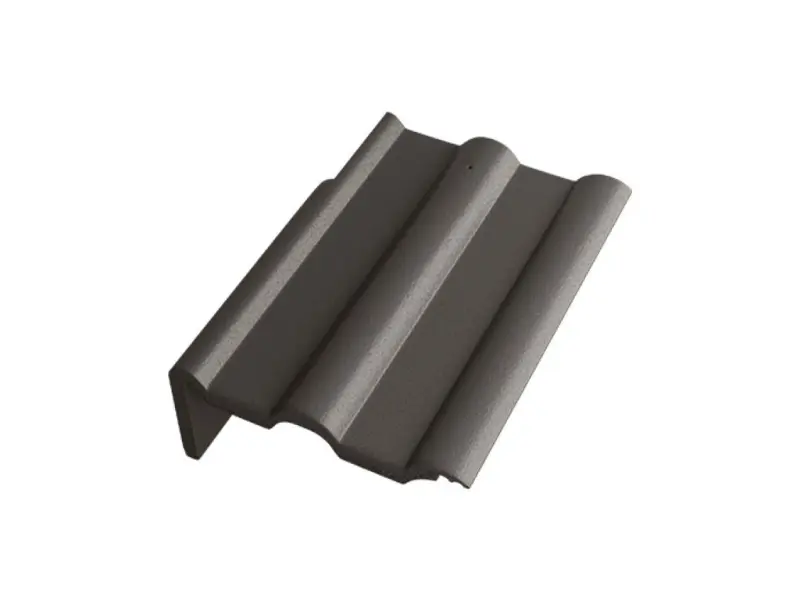 Betonpres Exclusiv tvarovka okrajová levá břidlicově černá