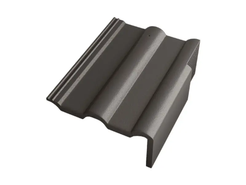 Betonpres Exclusiv tvarovka okrajová pravá břidlicově černá