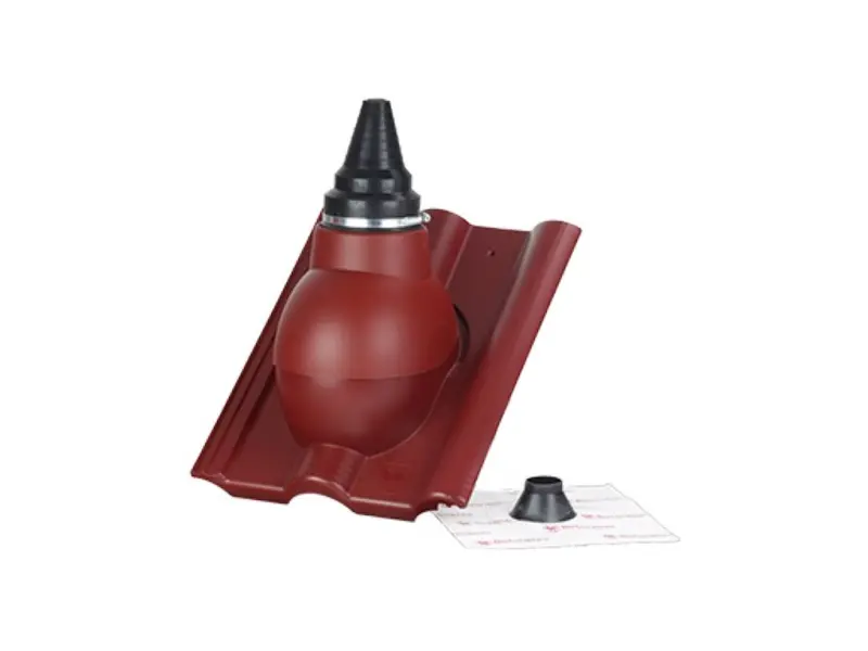 Betonpres anténní komplet plast červenohnědá