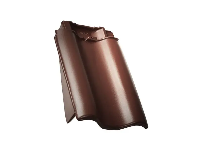 Tondach Samba krajní levá glazura Amadeus hnědá