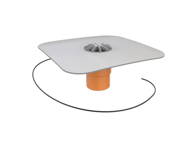 Balkonová vpusť TOPWET TWBE 75 PVC S