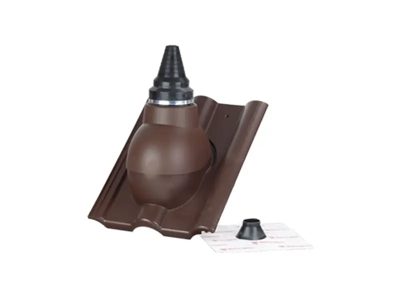 Betonpres anténní komplet plast tmavohnědá