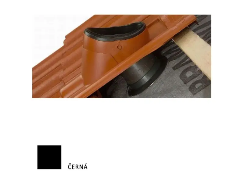 Bramac průchozí taška DuroVent Moravská černá