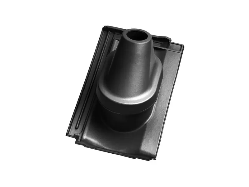 Tondach Stodo 12 komplet anténní břidlicově černá glazura