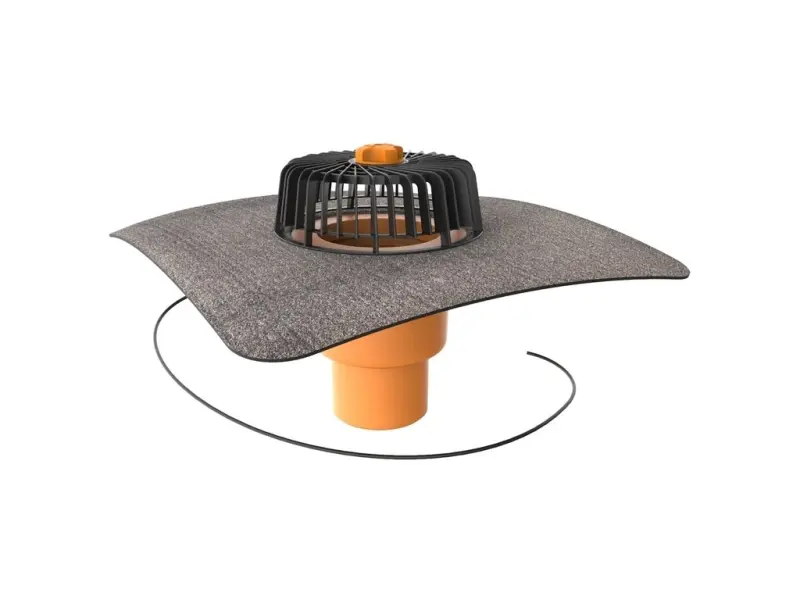 Střešní vpusť TOPWET TWE 160 BIT S XL