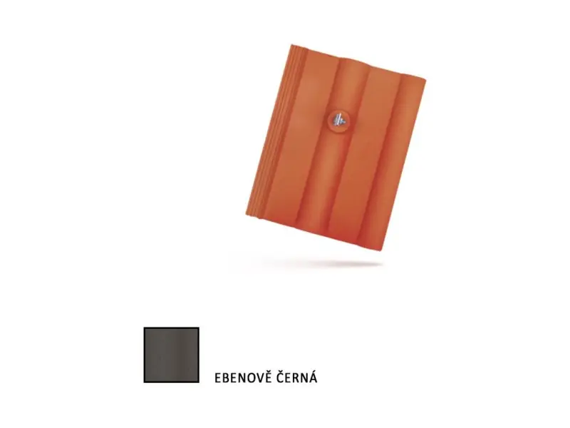 Bramac Classic Protector Plus hromosvodová taška ebenově černá