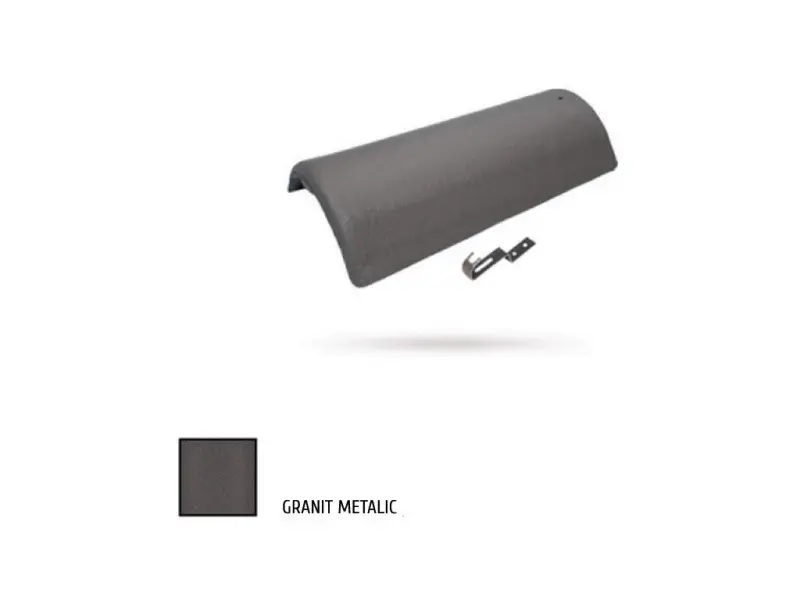 Bramac EU STAR hřebenáč s příchytkou granit metalic