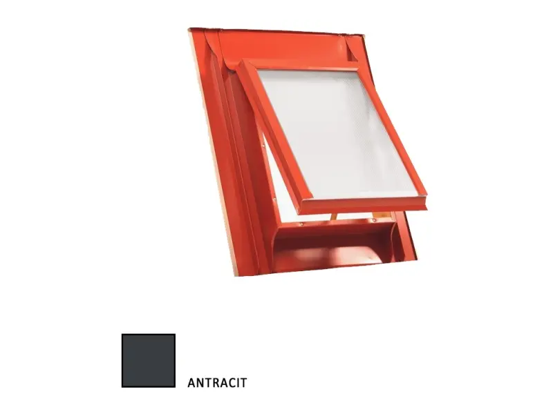 Střešní vikýř Standard 600x600mm antracit