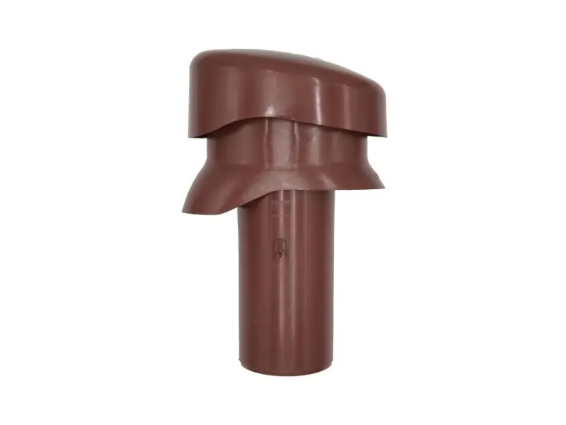 Větrák krátký 100 mm červenohnědá