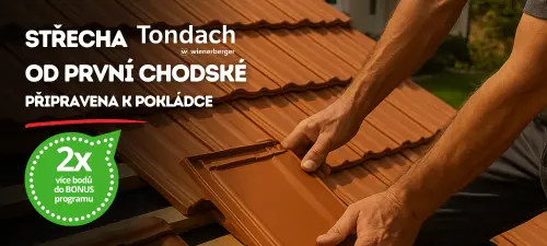 Střecha od PRVNÍ CHODSKÉ připravena k pokládce!